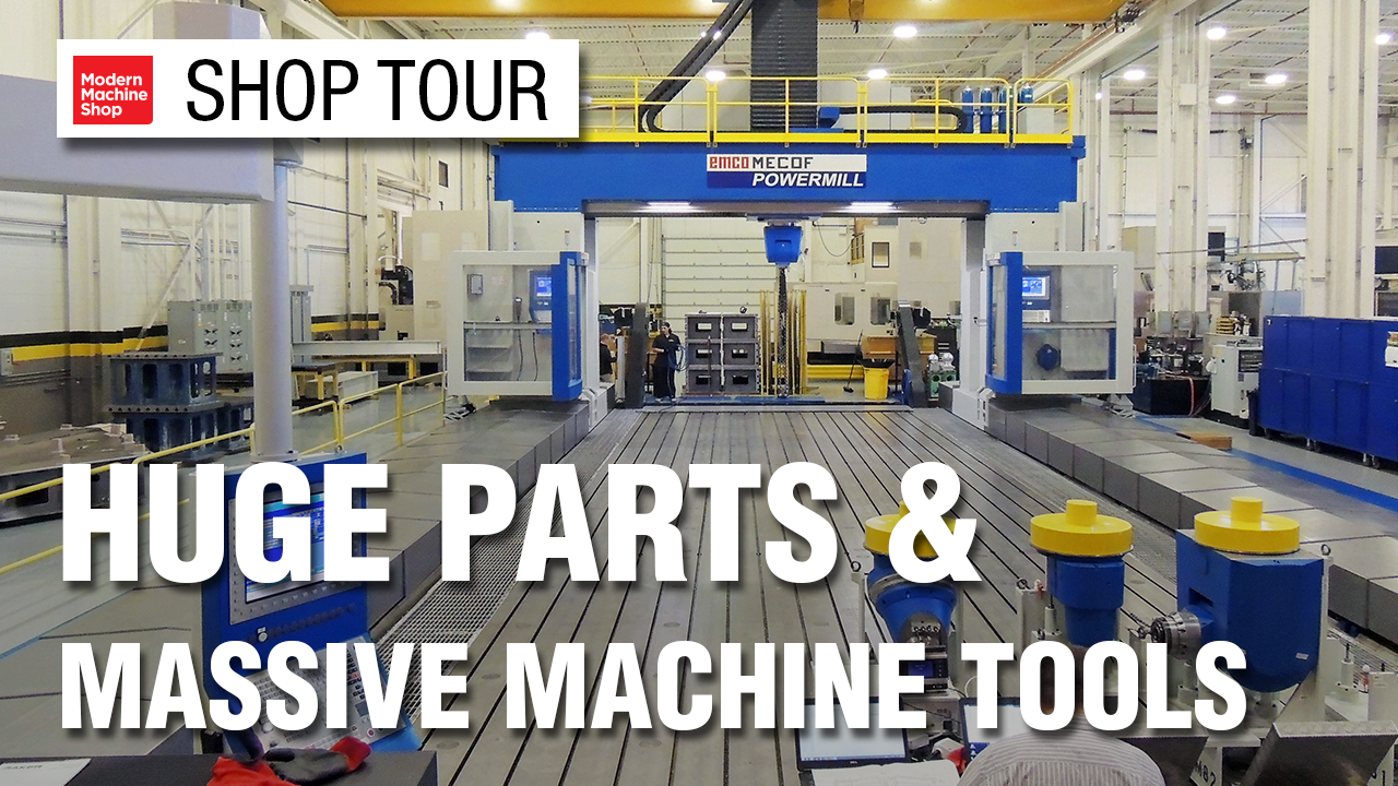 Baker Industries machine shop tour.
